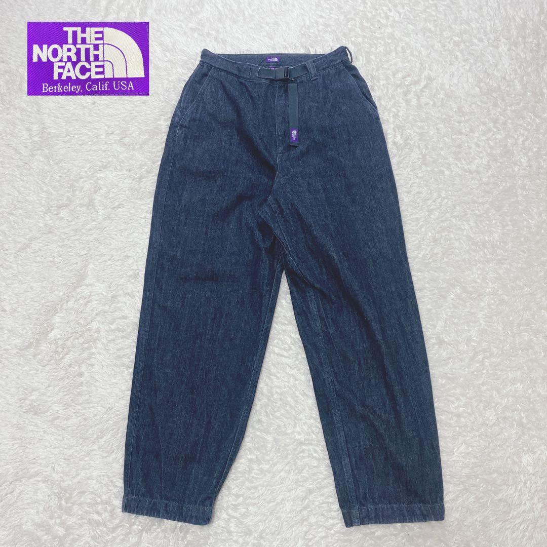 ザ ノースフェイス　パープルレーベル／デニムワイドテーパード　WS　インディゴ