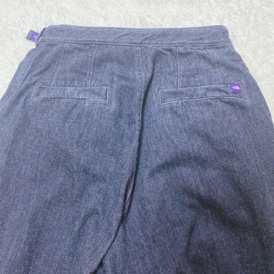 ザ ノースフェイス　パープルレーベル／デニムワイドテーパード　WS　インディゴ