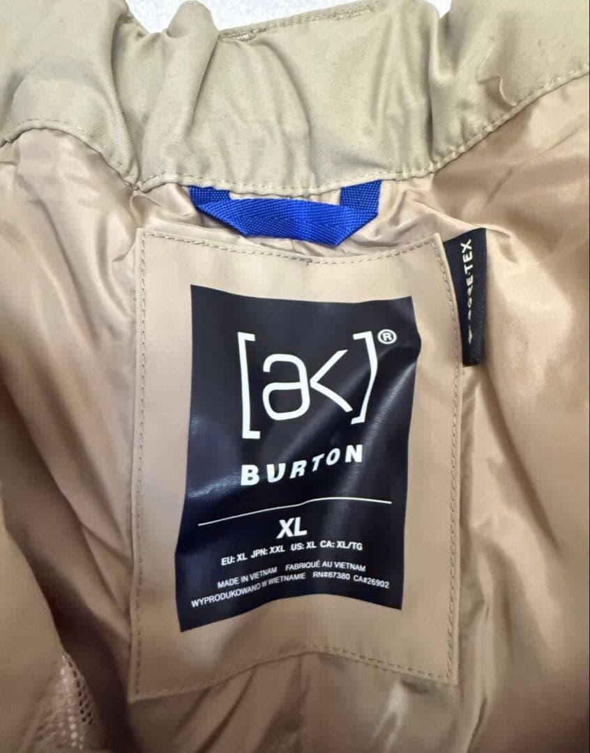 [ak]BURTON swash GORE-TEX パンツのみ