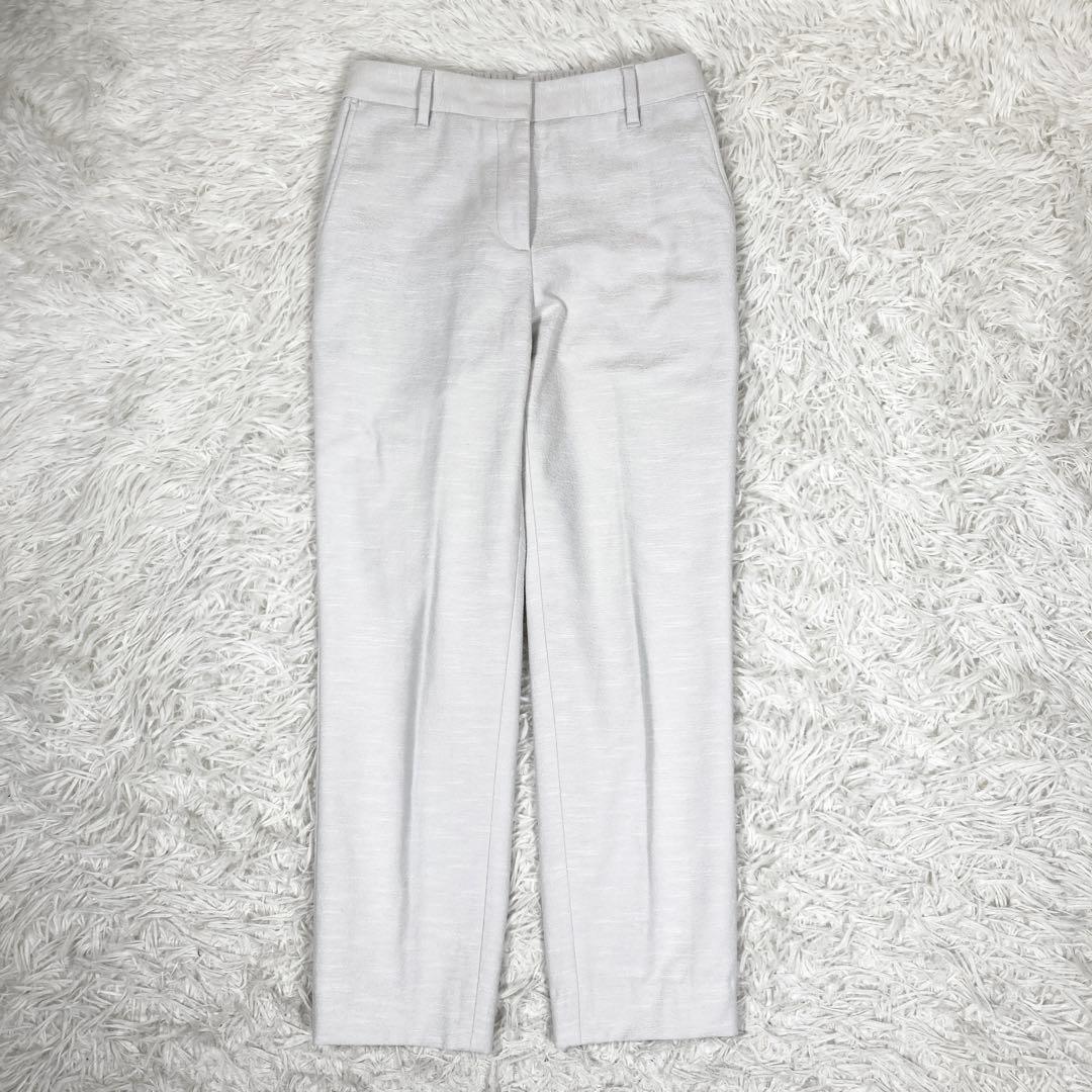 プラステ　セットアップスーツ　ウォッシャブル　スラブストレッチ　ノーカラー　XS