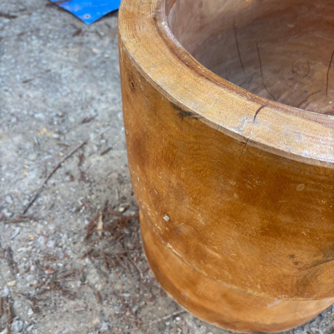 臼 天然木 木製品 餅つき 杵 きね