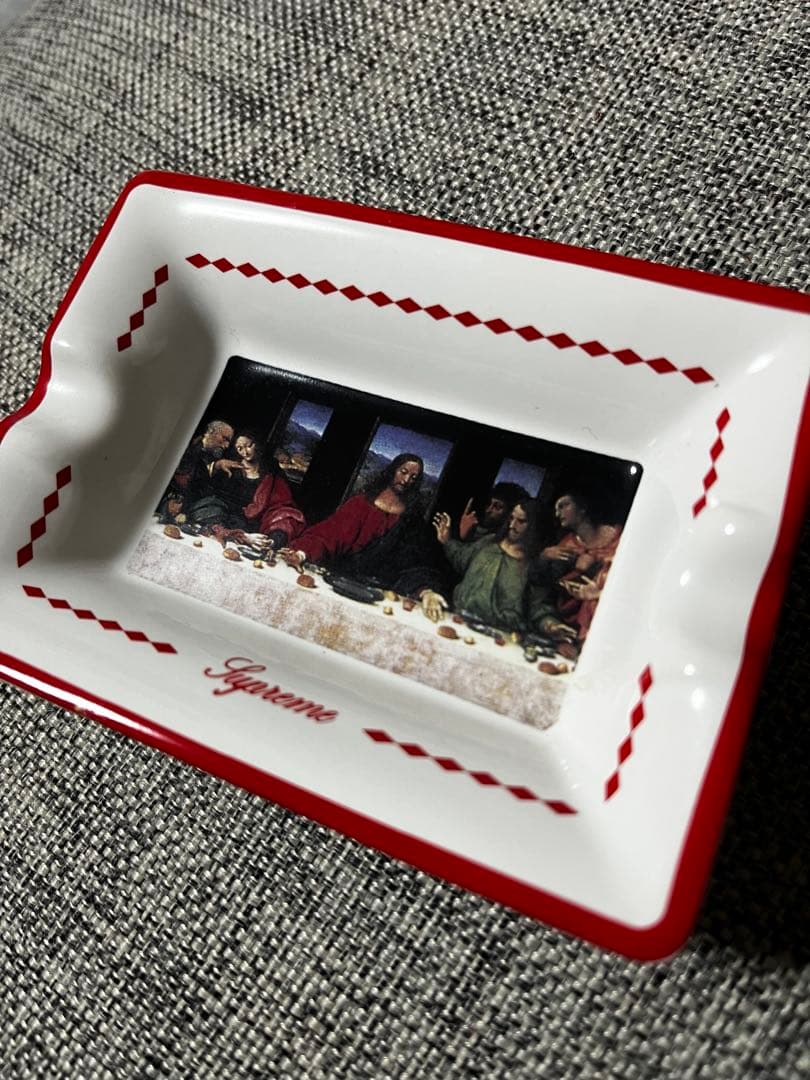 極美品 Supreme シュプリーム 最後の晩餐 アッシュトレイ 灰皿 小物入れ
