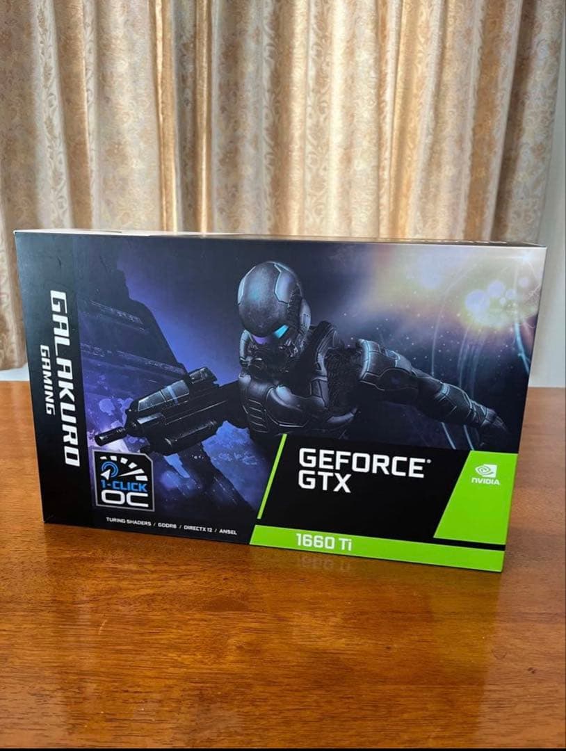 グラフィックボード・グラボ・ビデオカード GALAKURO GeForce GTX 1660 Ti