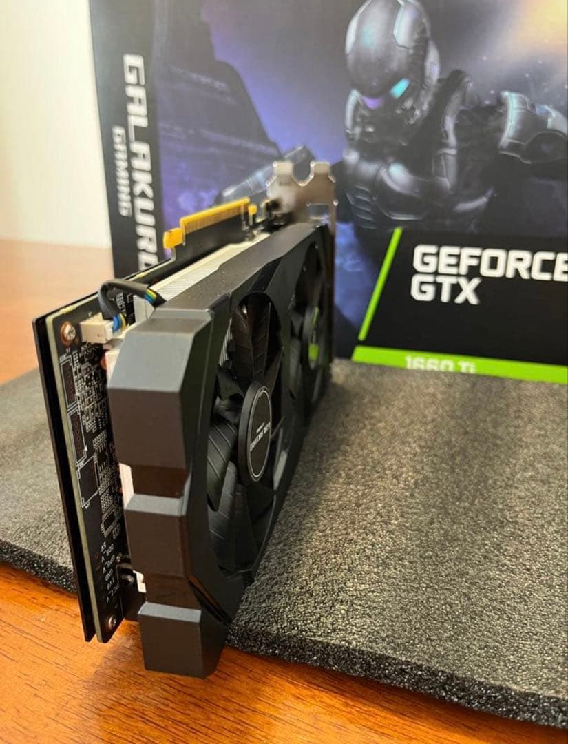 グラフィックボード・グラボ・ビデオカード GALAKURO GeForce GTX 1660 Ti