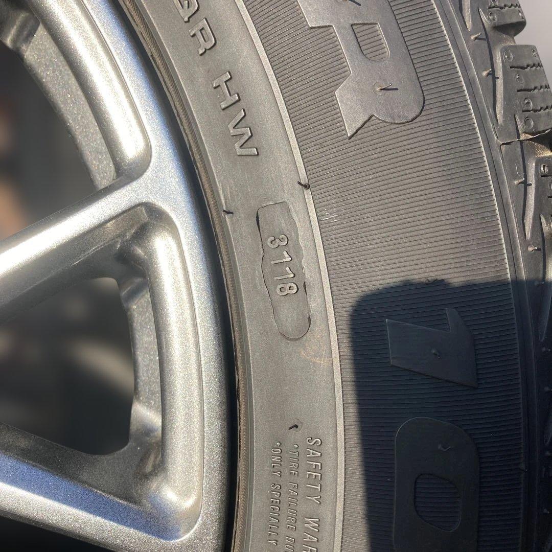 茨城発引取限定トヨタC-HRスタッドレス215-60R17 残り溝6.5〜5.0