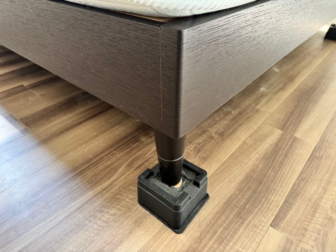 France Bed ベッドフレーム マットレス クイーンサイズ ロータイプ