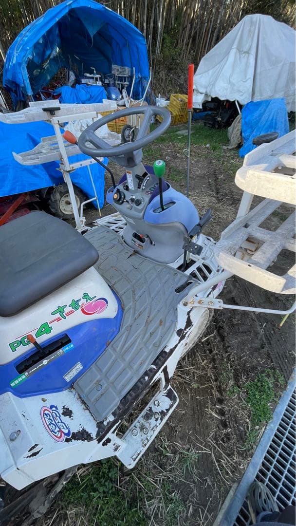 イセキ 田植機 pq4-df 施肥機付 訳あり 値下げ前提 来シーズン早い備えを