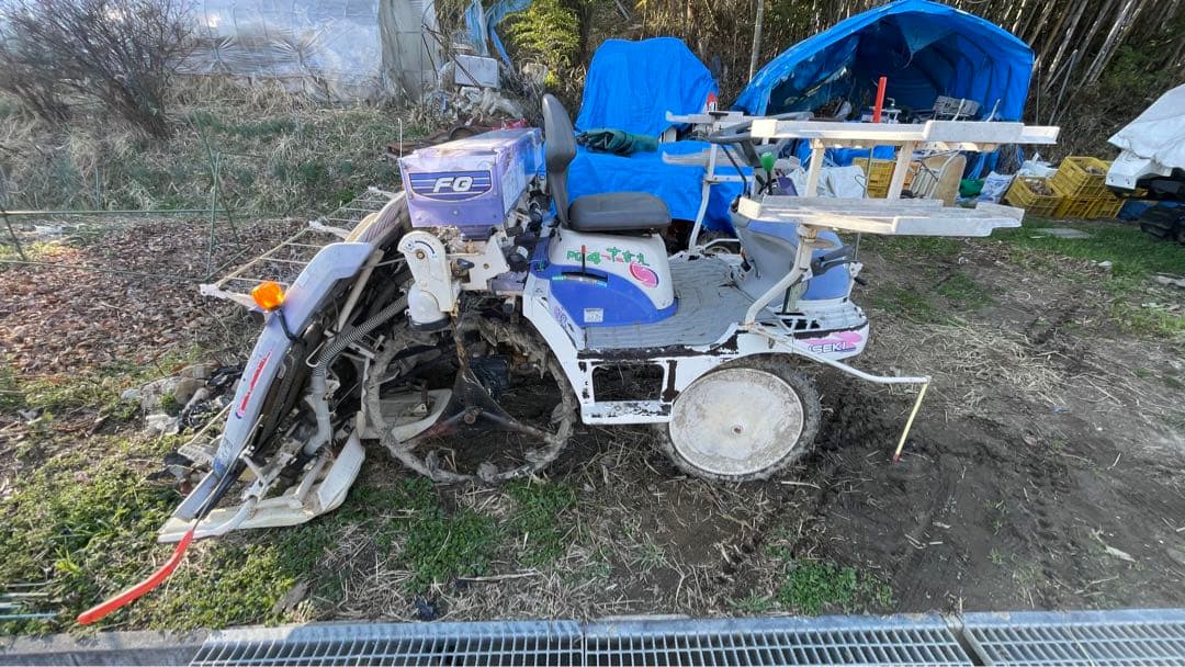 イセキ 田植機 pq4-df 施肥機付 訳あり 値下げ前提 来シーズン早い備えを