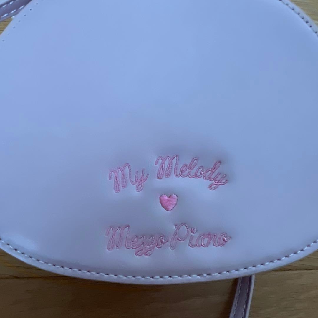 レア　メゾピアノ【おめかしマイメロディ】フェイス　ショルダーバッ