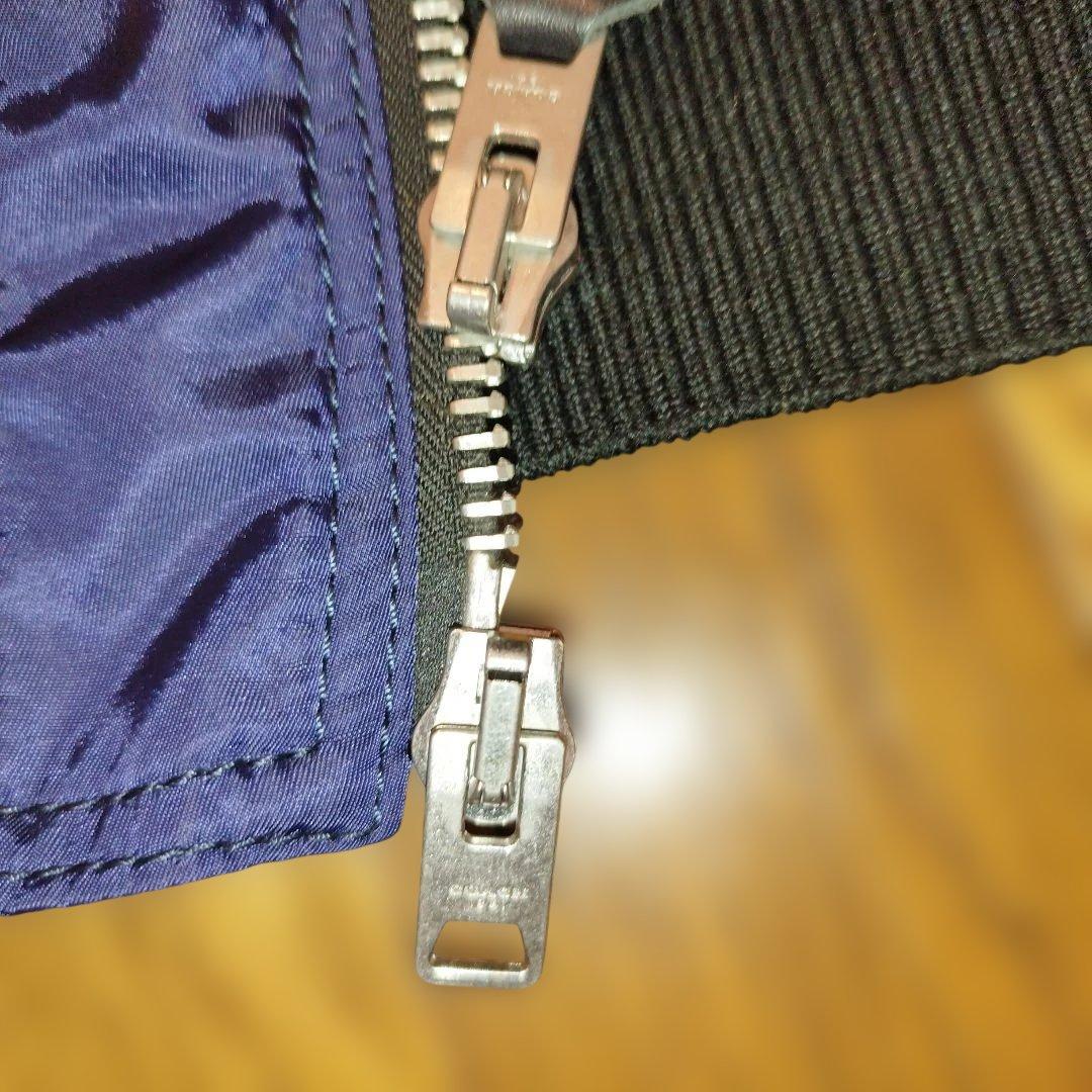 COACH MA-1 フライトジャケット ネイビー