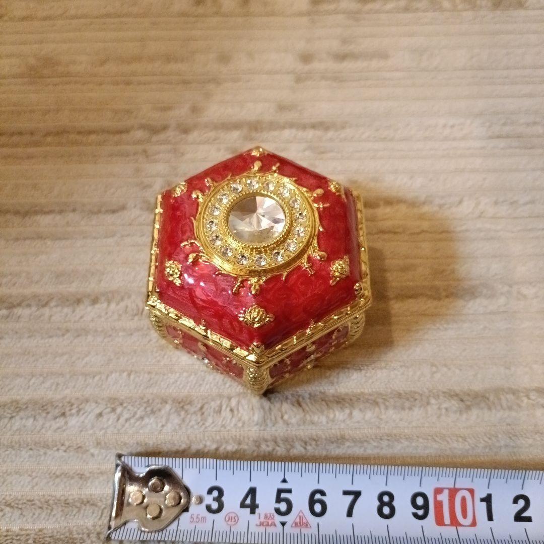 オルゴール 　美女と野獣　宝石箱　ジュエリーボックス