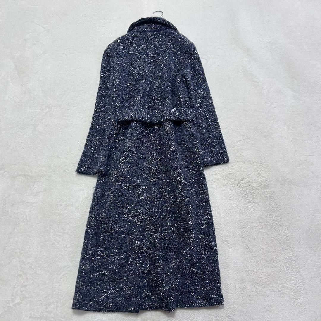 着丈120✨美品✨マックスアンドコー　ベルト　アルパカ　ロングカーディガン