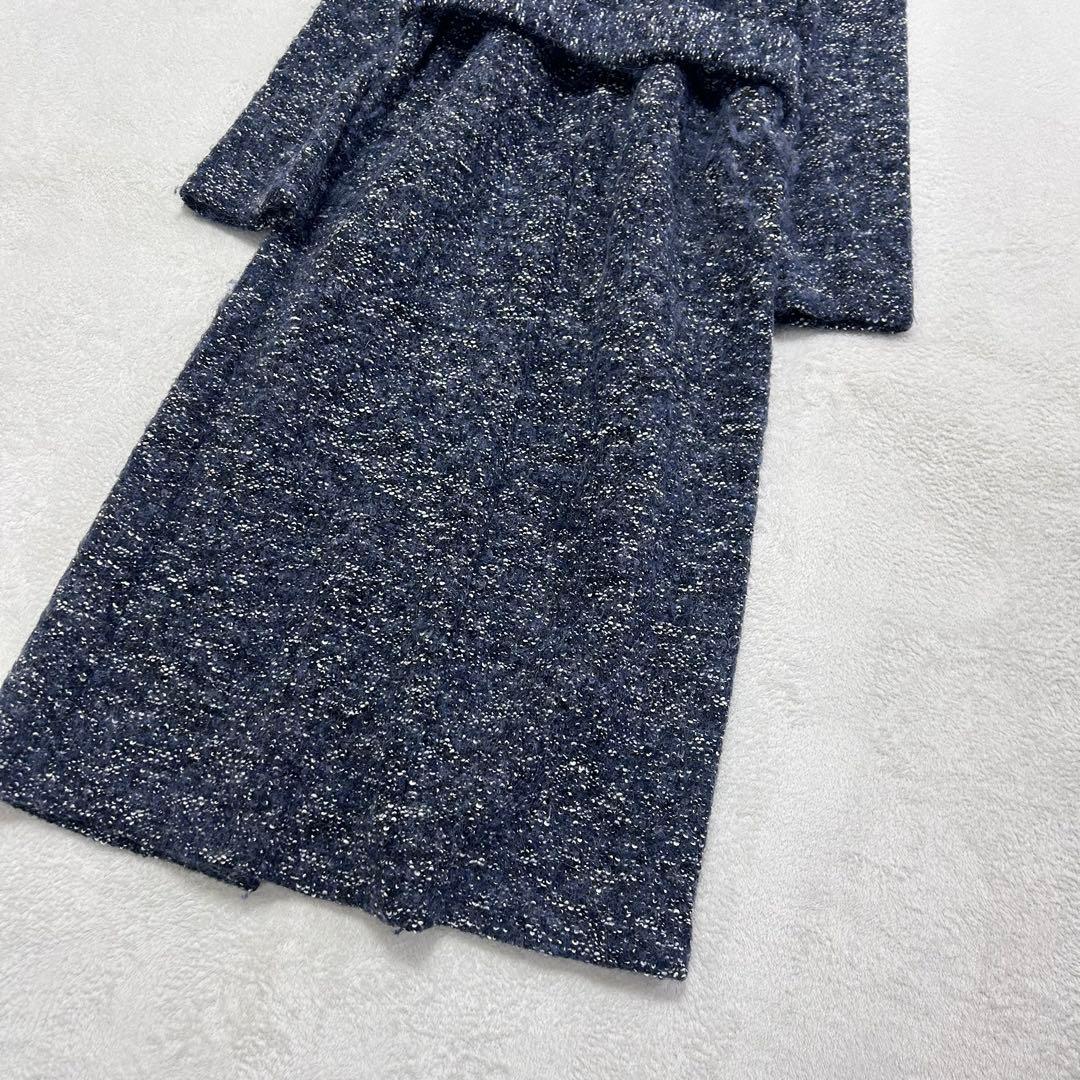 着丈120✨美品✨マックスアンドコー　ベルト　アルパカ　ロングカーディガン