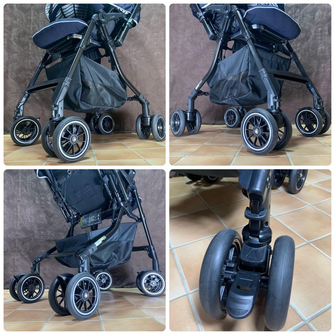 【限定カラー】【極美品】【極上クリーニング済】コンビ メチャカル ベビーカー