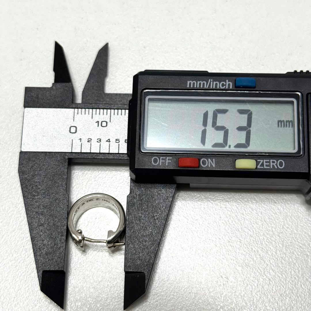 美品 ティファニー ピアス アトラス ミニ シルバー 925