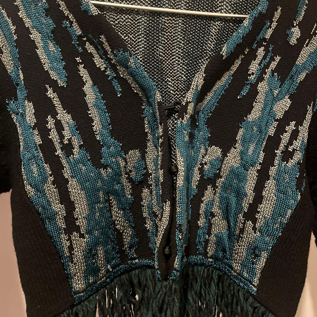 トップス sahara 23AW 2way Design Knit Cardigan
