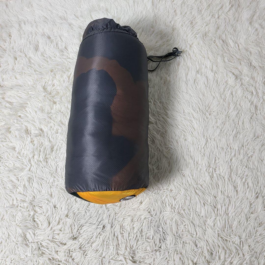 【美品】 ISUKA イスカ アルファライト 500X シュラフ 寝袋 イエロー