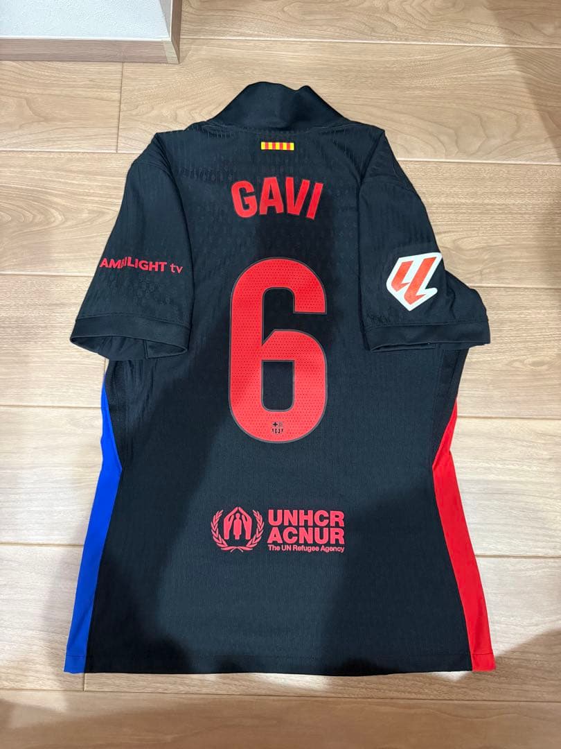 バルセロナ　選手支給品　24/25アウェイユニフォーム　ガビ