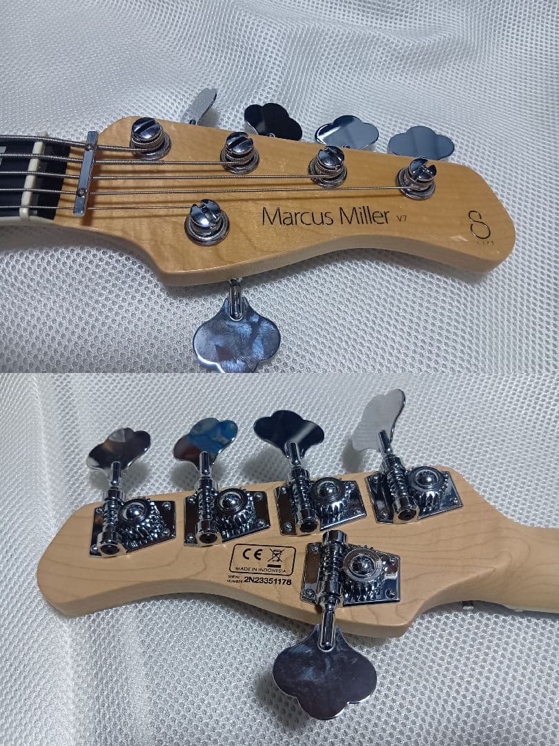 Sire V7 5ST Alder Antique White 5弦 アクティブ