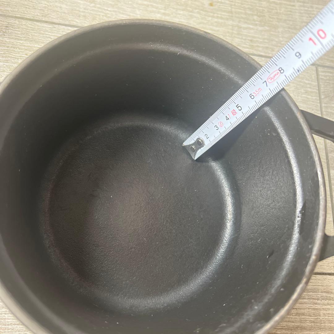 ピコ・ココット 14 cm, ラウンド, ブラック, 鋳鉄