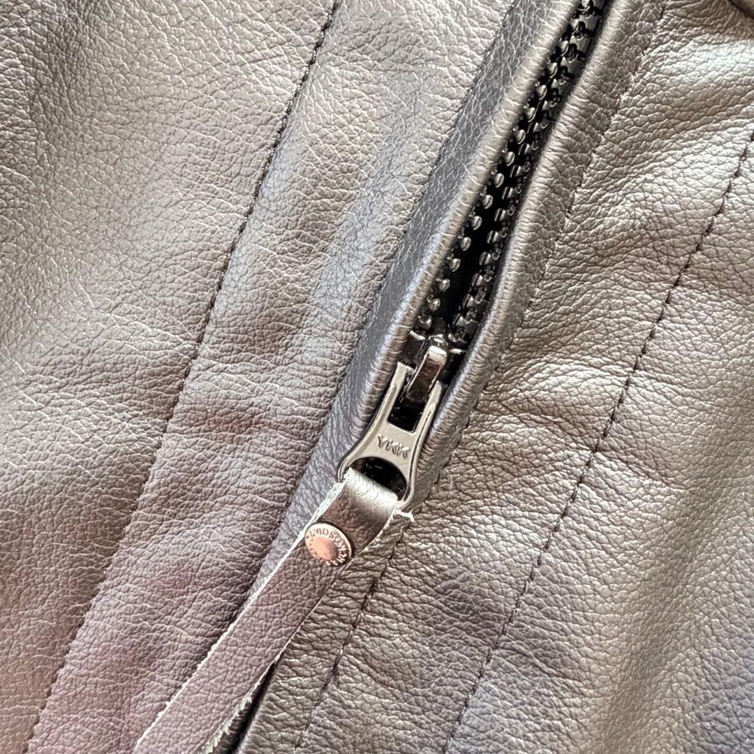 XLサイズ　ハーレーダビッドソン　ライダースジャケット　牛革　切替