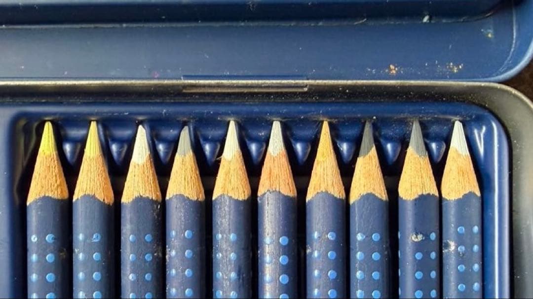 ★ほぼ未使用★ FABER-CASTELL水彩色鉛筆 60色セット