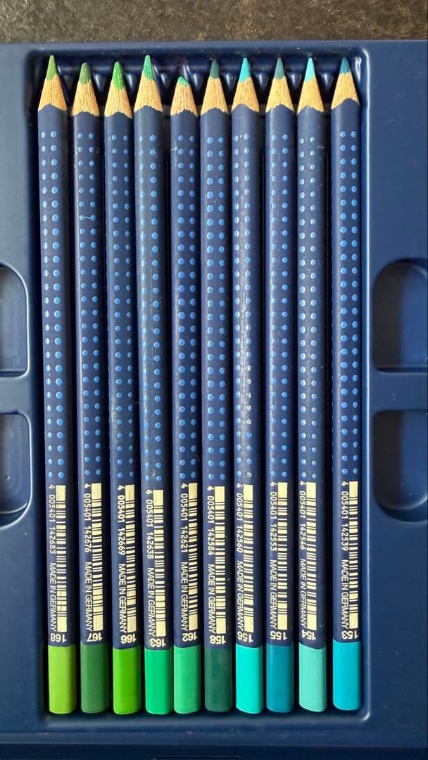 ★ほぼ未使用★ FABER-CASTELL水彩色鉛筆 60色セット