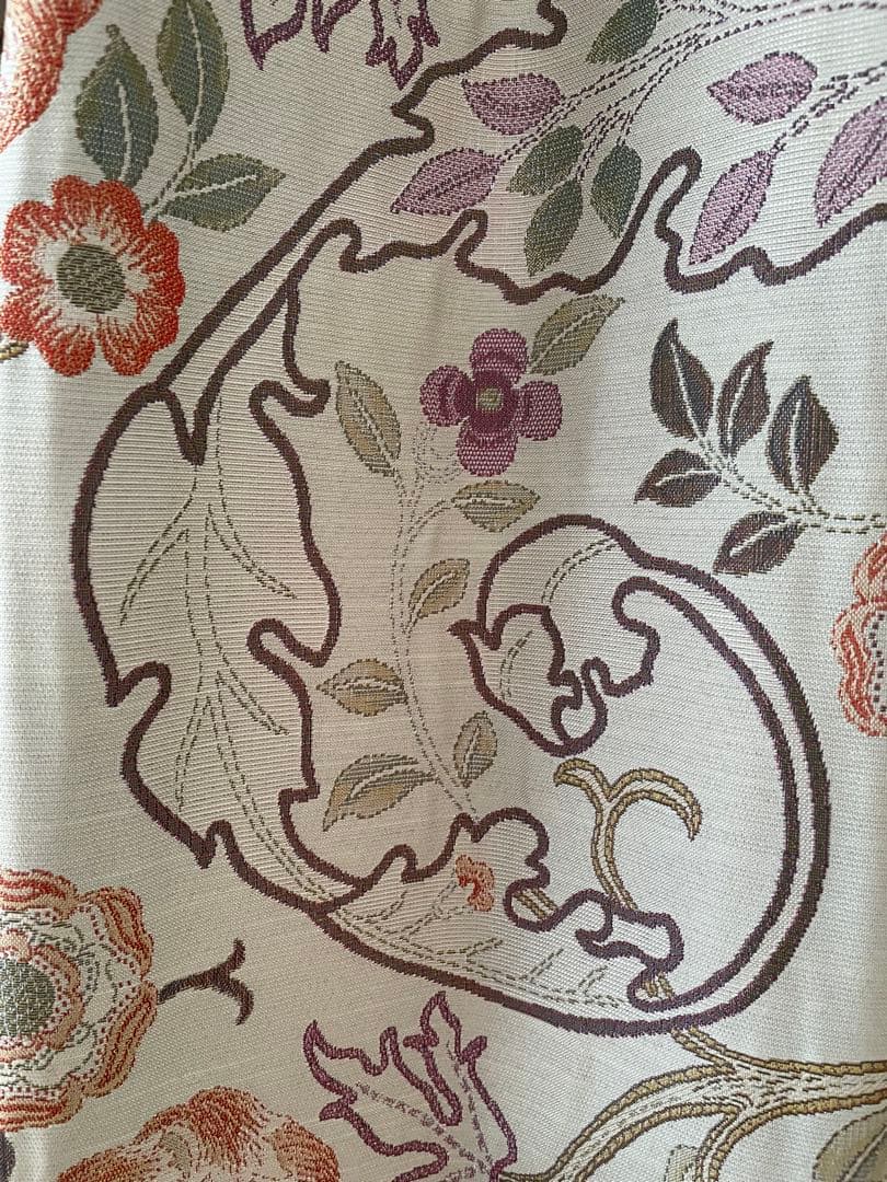 川島織物セルコン　フィーロ　ドレープカーテン　オーダー品　ウィリアムモリス