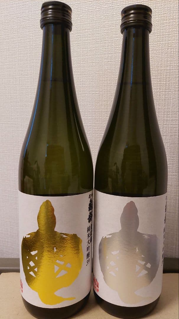 信州亀齢 2025年最新 金紋錦&美山錦 純米大吟醸酒 720ml 金亀銀亀