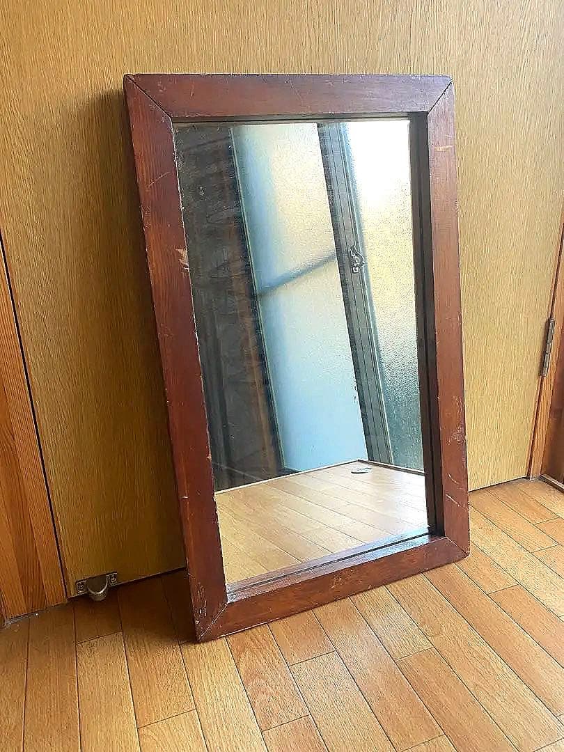 ヴィンテージ　ミラー　鏡　大　姿見　vintage