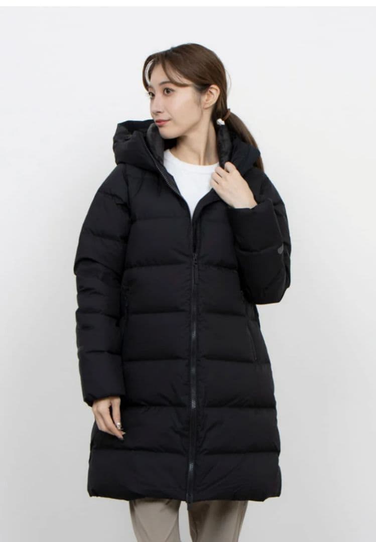 完売品THE NORTH FACE ウィンドストッパーダウンシェルコート人気の黒