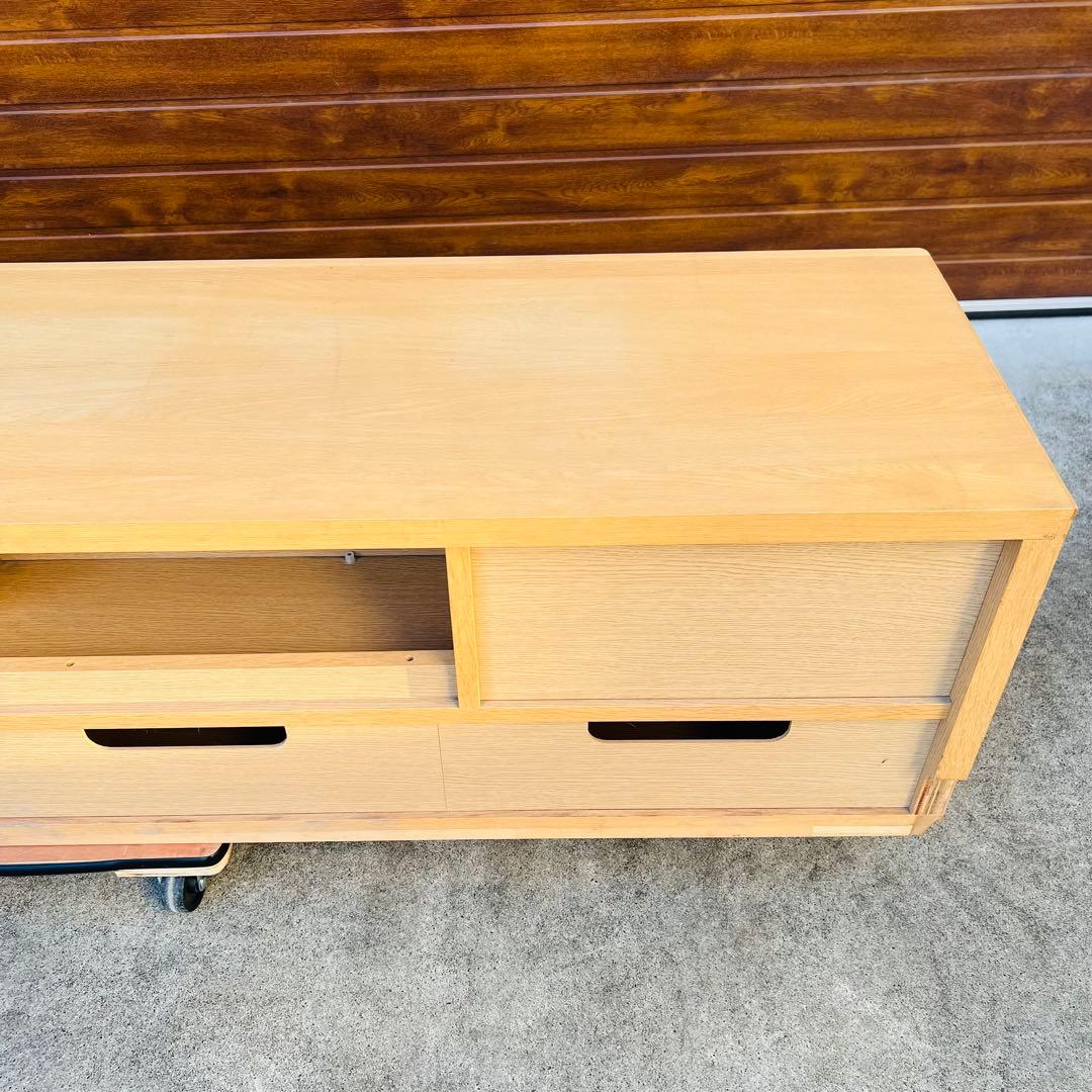 美品 カリモク テレビボード HU7288 オーク 購入価格34万