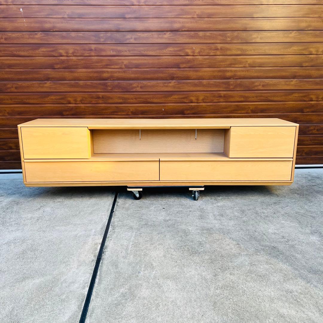 美品 カリモク テレビボード HU7288 オーク 購入価格34万