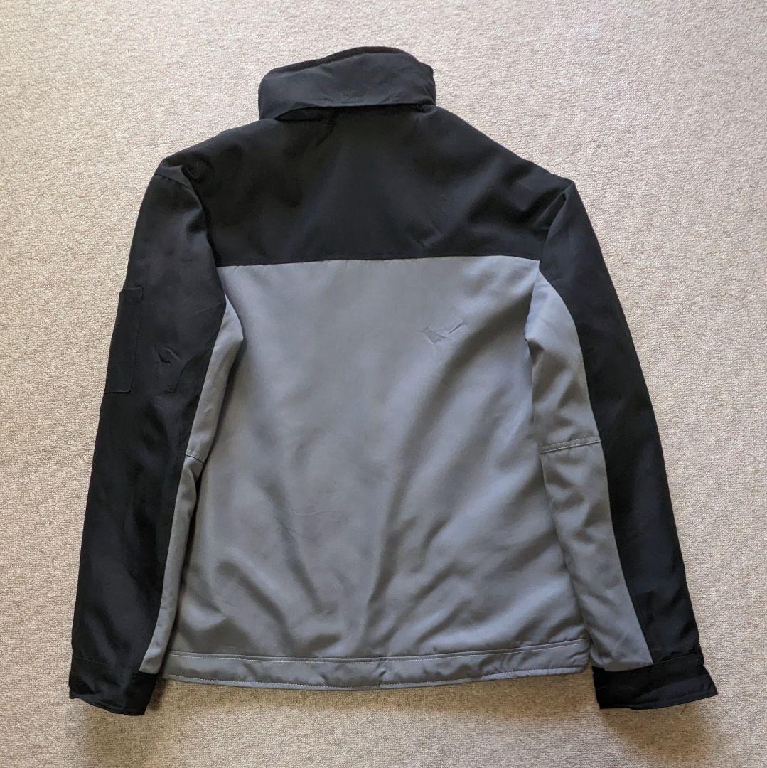 CAT 2XL 切り替え ワークジャケット 中綿キルティング ビッグサイズ 古着