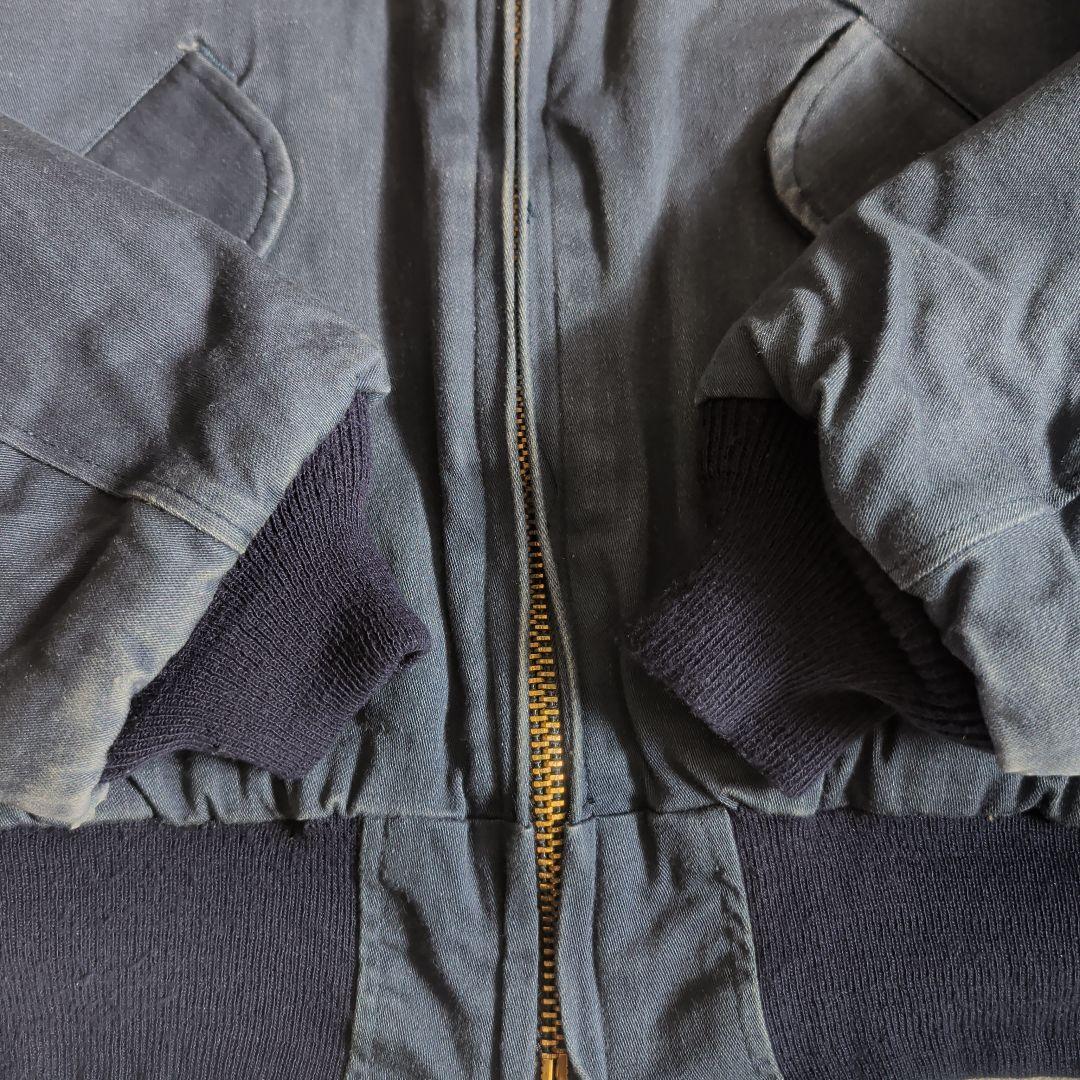 80s ALPHA アルファ セキュリティジャケット A-2 USA製 短丈