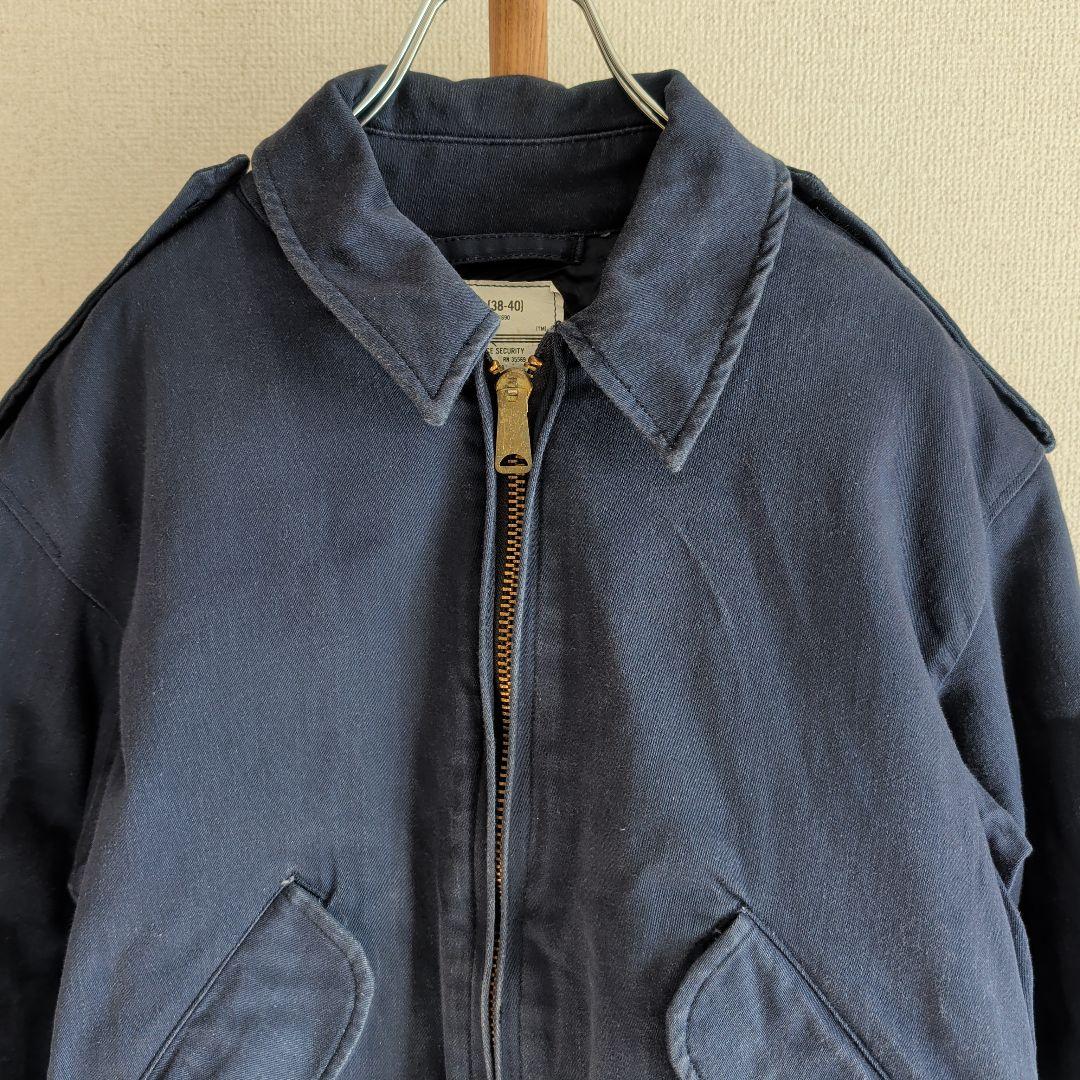 80s ALPHA アルファ セキュリティジャケット A-2 USA製 短丈