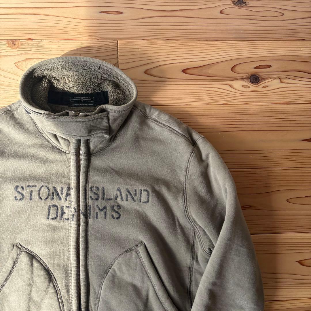 STONE  07AW ジップアップジャケット ミリタリー L