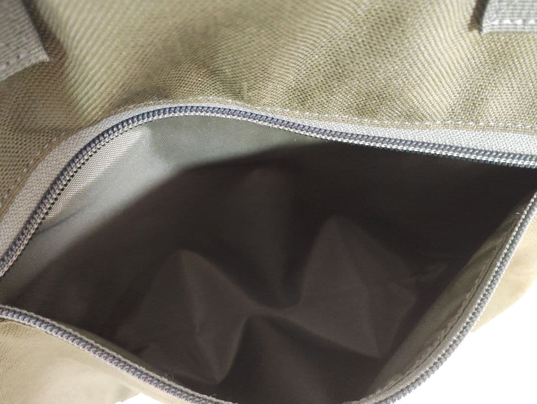 MIS オリーブグリーン トートバッグ USED