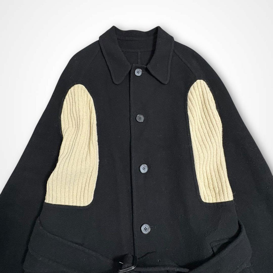 希少 JW ANDERSON ニットインサートコート