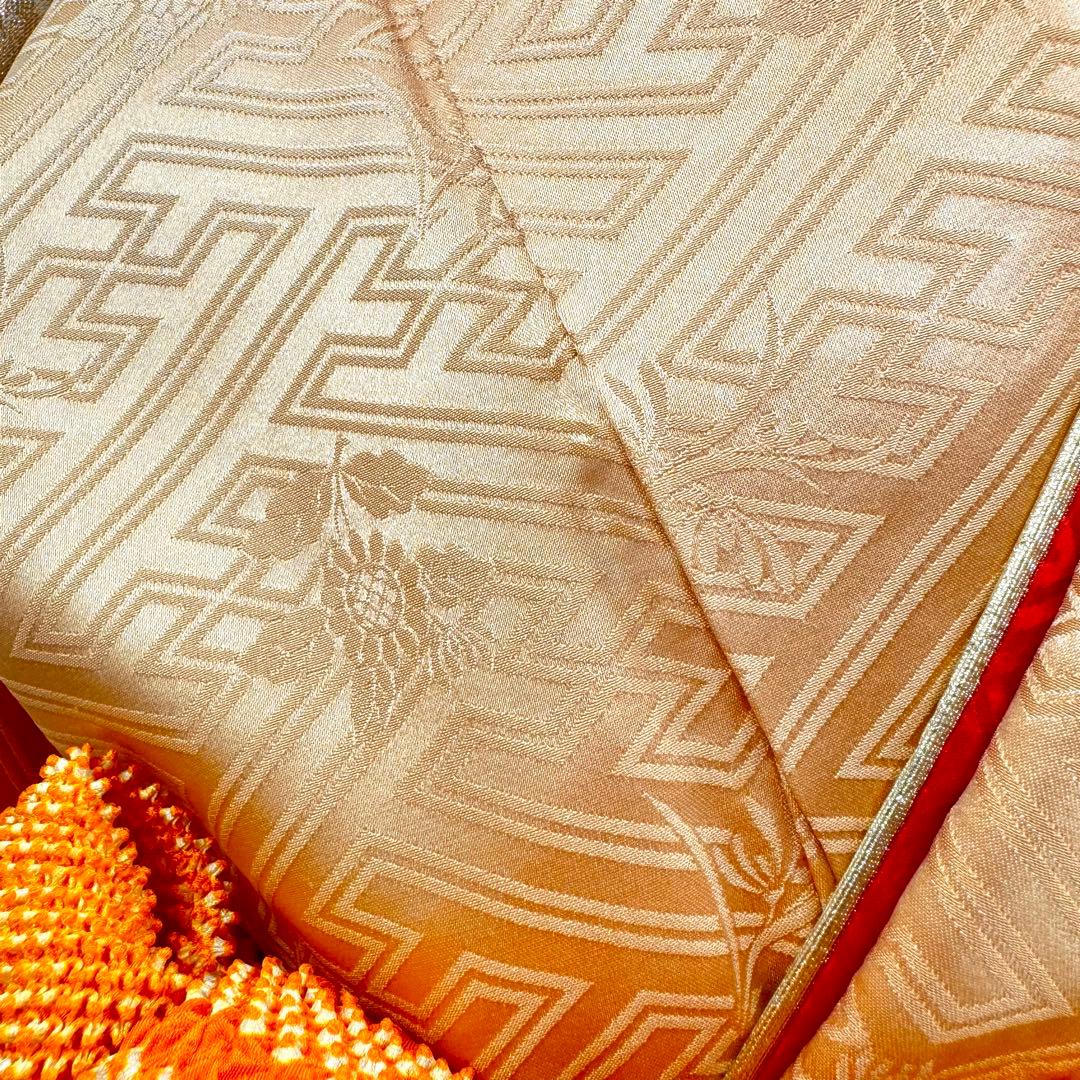 逸品 振袖8点フルセット 谷崎潤一郎の世界・落款あり　古典　金駒刺繍 成人式