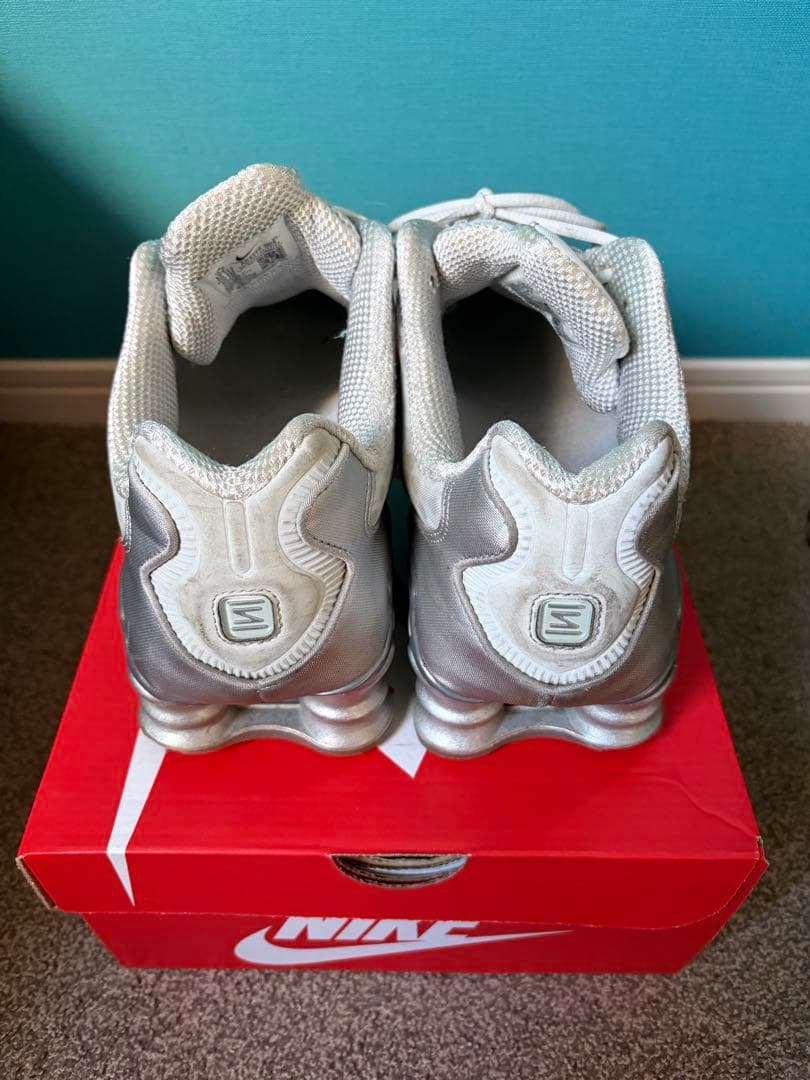 27.5センチNike Shox Silver ショックス シルバー　最終値下げ