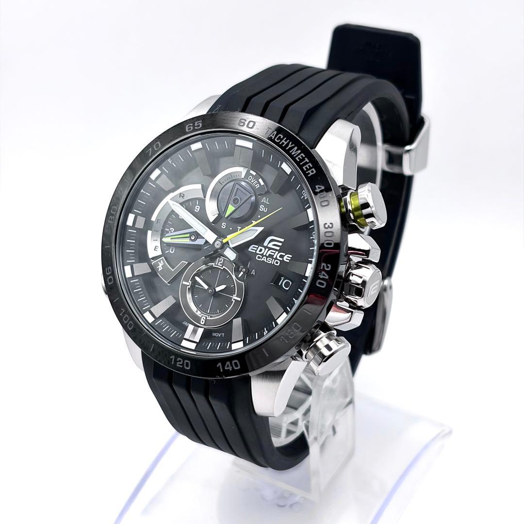 カシオ エディフィス スマートウォッチ Bluetooth クロノグラフ 稼働品