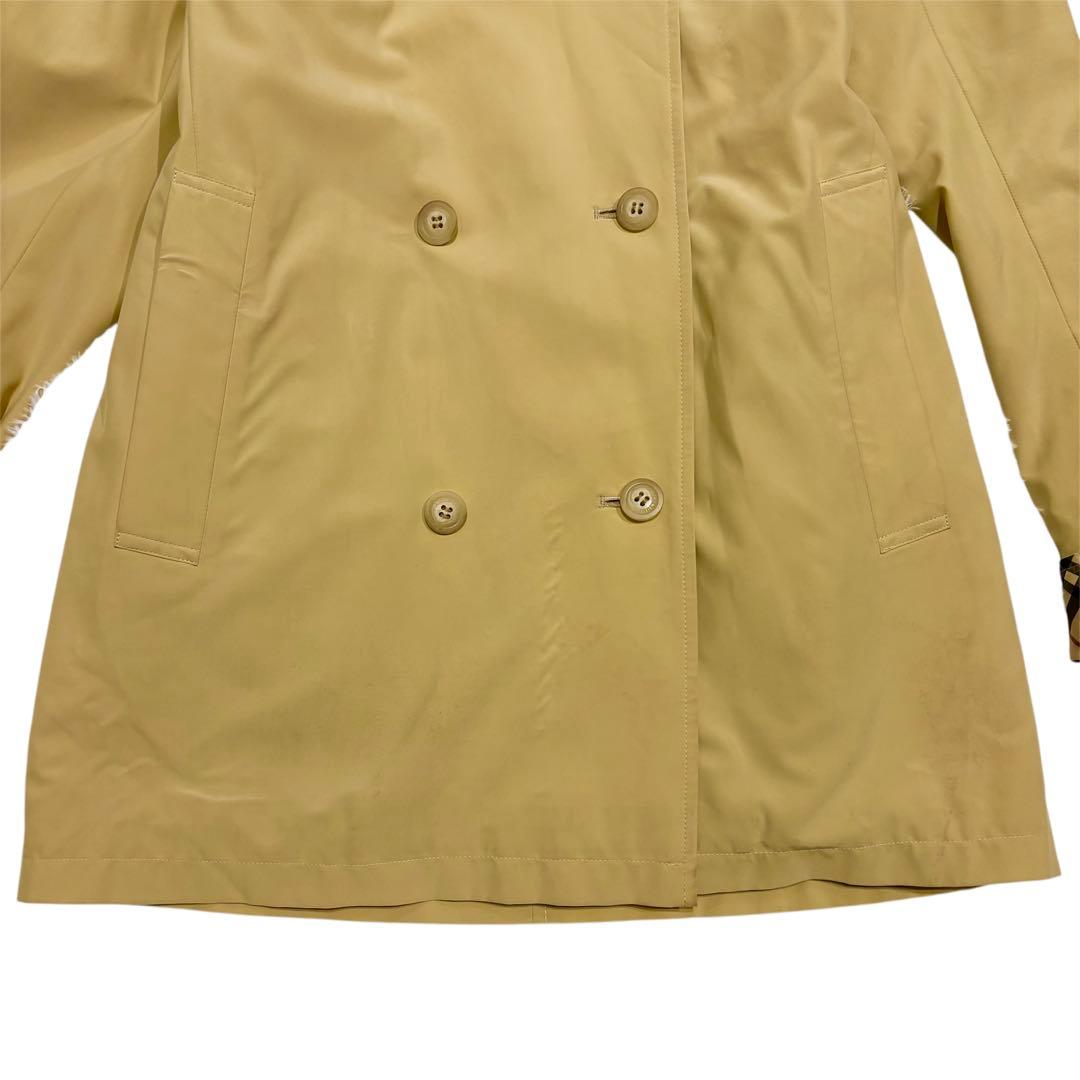 バーバリーロンドン　トレンチコート キルティング　ノバチェック ベージュ L