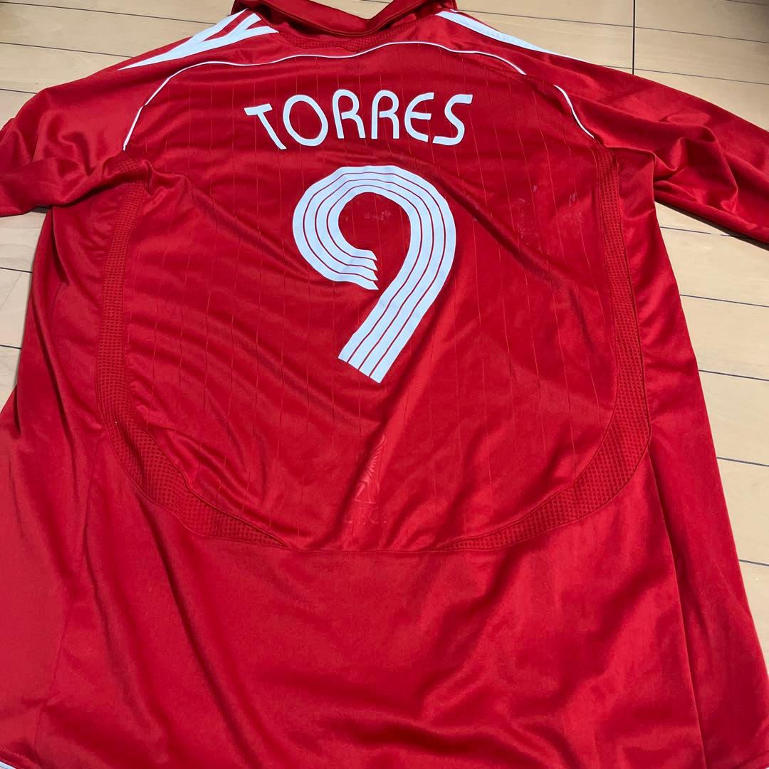 【00s】リヴァプール トーレス 背番号9 ユニフォーム　08/07製　Lサイズ