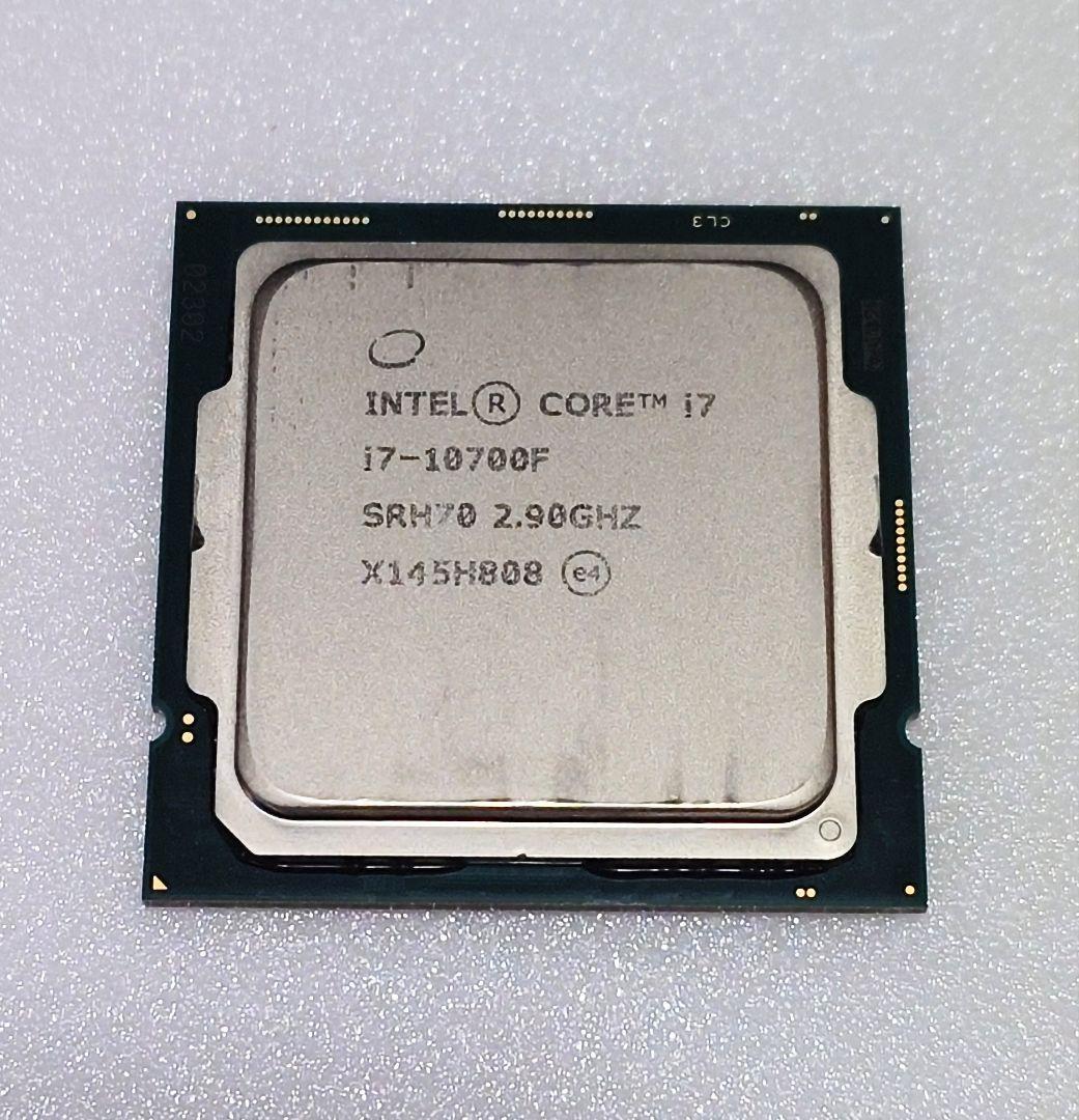 Intel Core i7 10700F CPU 【動作確認済】