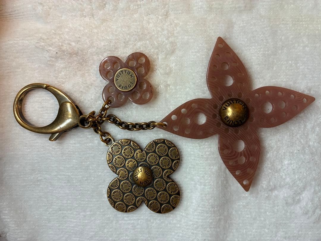 ヴィトン ビジューサック ロックフラワー M65851 GP チャーム ゴールド