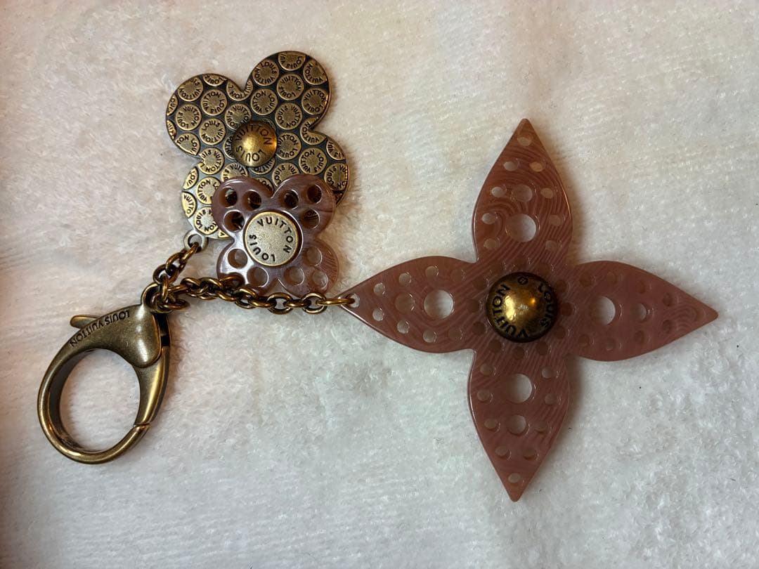 ヴィトン ビジューサック ロックフラワー M65851 GP チャーム ゴールド