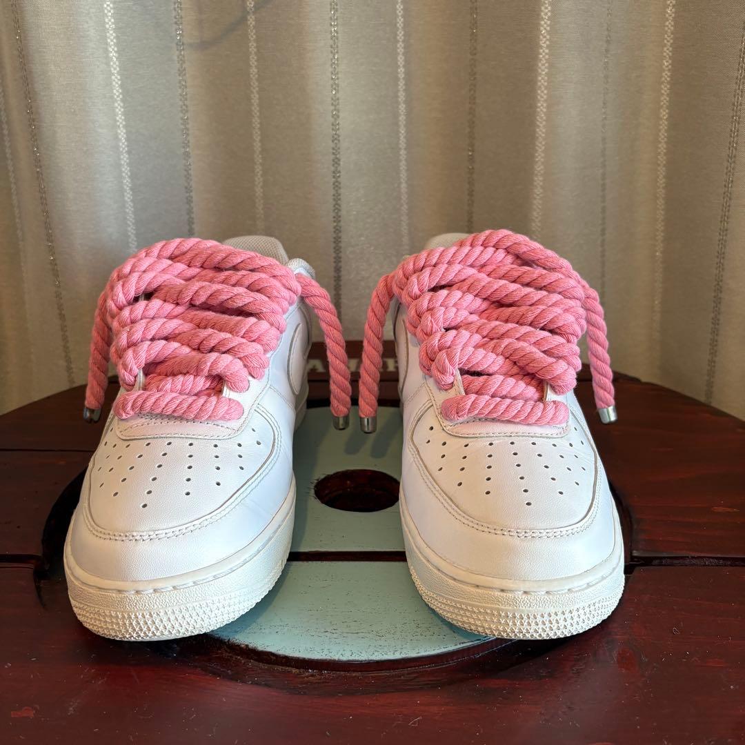 ナイキ エアフォース1 ロープ ホワイト オーダー