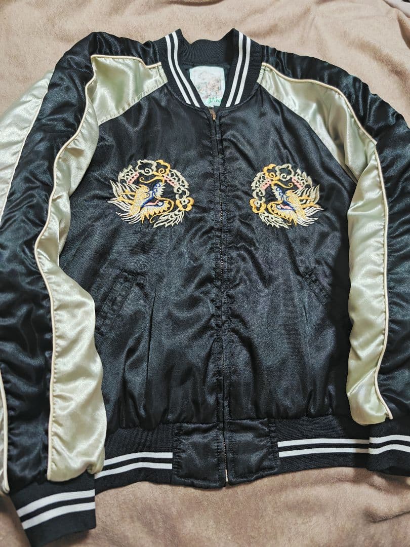 日本 JAKE 限定 ワシ スカジャン unisex サテン vintage