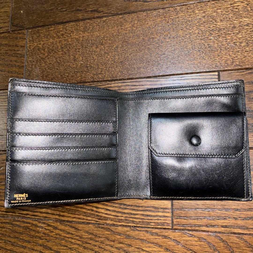 正規品　エルメス　折り財布